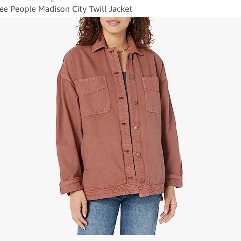 We The Free Utility Jacket - Rust , Free People